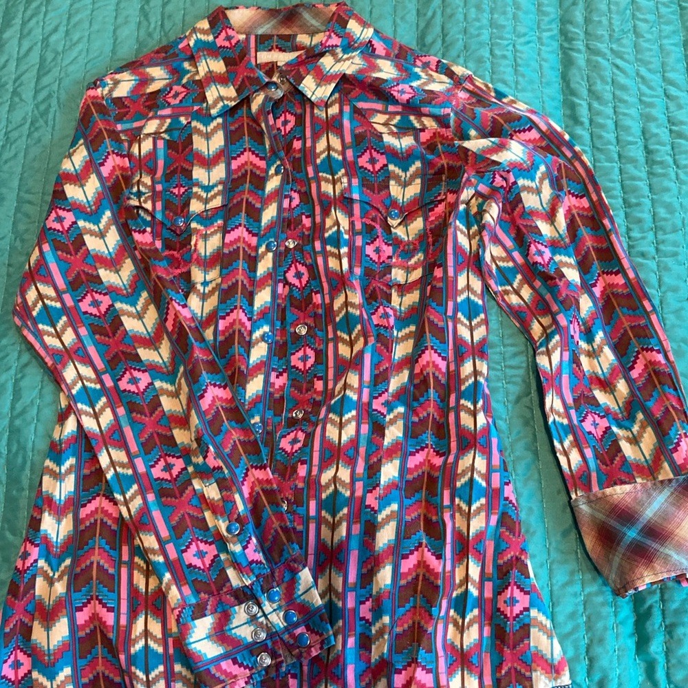 Tin Haul Long Sleeve Button Down Shirt